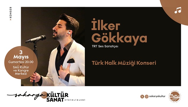 Büyükşehir’in Mayıs etkinlikleri İlker Gökkaya konseriyle başlıyor