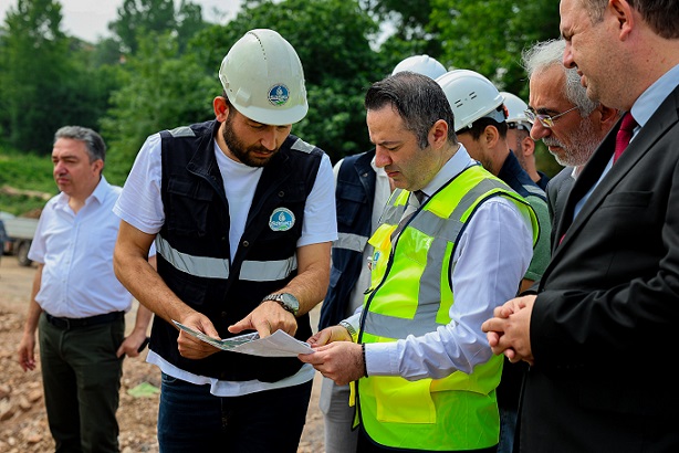 Camili’nin 30 milyon liralık altyapı projesinde son dokunuş