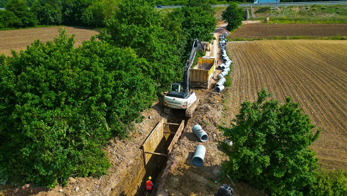 4 merkez ilçeye 12 kilometrelik yeni kanalizasyon ve yağmur suyu hattı