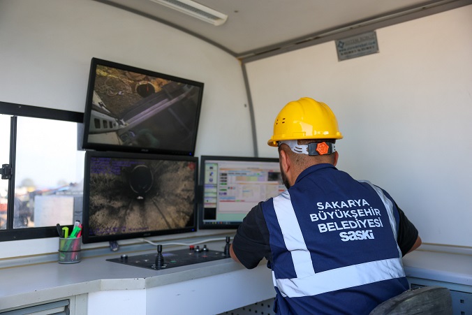 SASKİ bayram tatilinde aralıksız şekilde sahadaydı