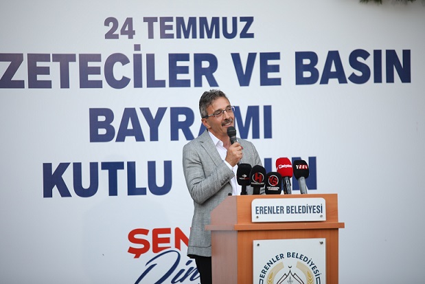 BAŞKAN ŞENOL DİNÇ’TEN 24 TEMMUZ KUTLAMASI