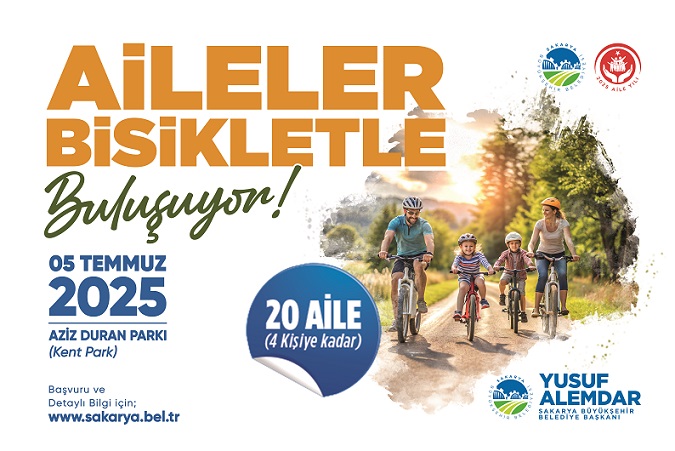 Sakarya’da pedallar ‘aile’ için dönecek: Kayıtlar başladı