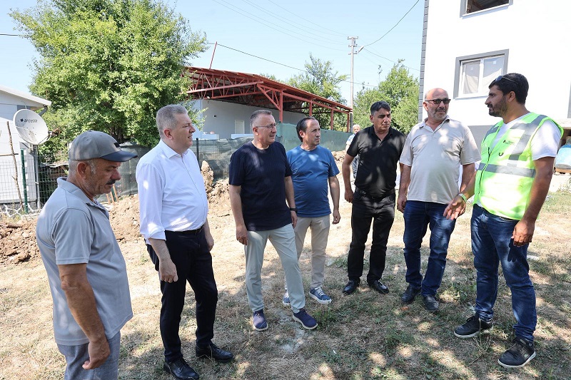 Karadere’de Doğalgaz Sevinci