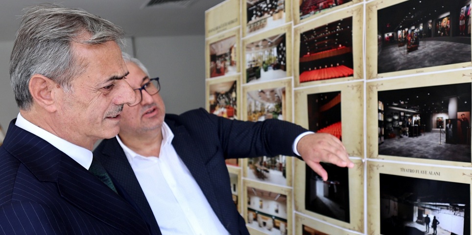 Başkan Alemdar AKM ve Tarihi Kuyudibi Konağı’nı yerinde inceledi; “Şehrin kültür sanat hayatına yeni yatırımlar kazandırıyoruz”