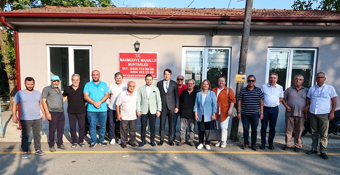 Genel Müdür Sakallıoğlu, Mahmudiye Mahallesi sakinleriyle buluştu