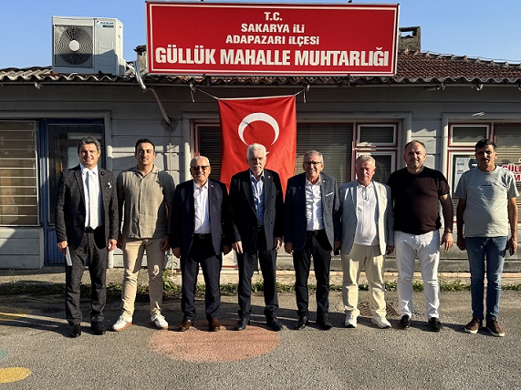 ASKF’den Sakarya Muhtarlar Federasyonu Başkanı Erdal Erdem’e Tebrik Ziyareti