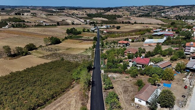 Söğütlü kırsalında ulaşıma konfor ve güven getiren çalışma