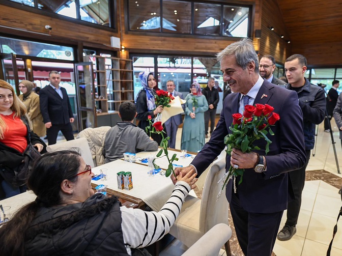 Başkan Alemdar, Beyaz Baston Günü’nde görme engellilerle buluştu