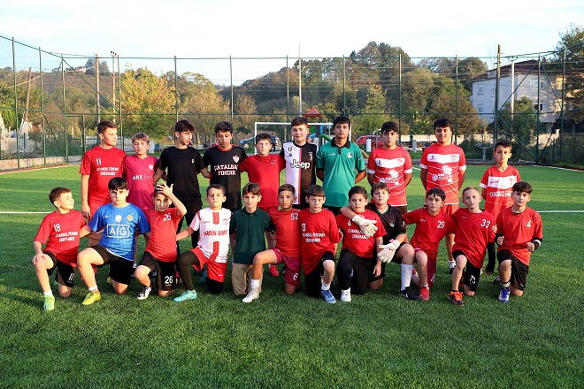 Karasu Limandere yeni spor tesisine kavuştu