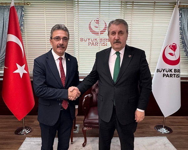 BAŞKAN ŞENOL DİNÇ GENEL BAŞKAN DESTİCİ’Yİ ZİYARET ETTİ