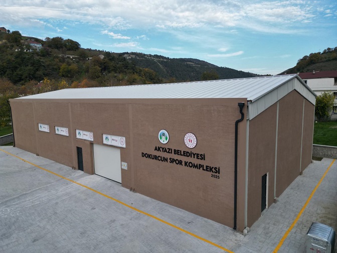 Dokurcun Spor Kompleksi açılıyor