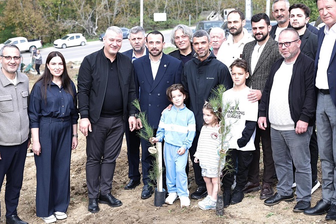Serdivanda Milli Ağaçlandırma Gününde Yeşil İmza
