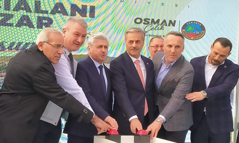 Yeni pazar yerinin temeli atıldı