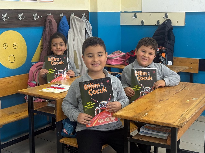 Bilimin renkli dünyasına adım attılar