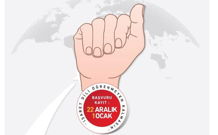 Türk İşaret Dili Kursu eğitimleri için kayıtlar başlıyor