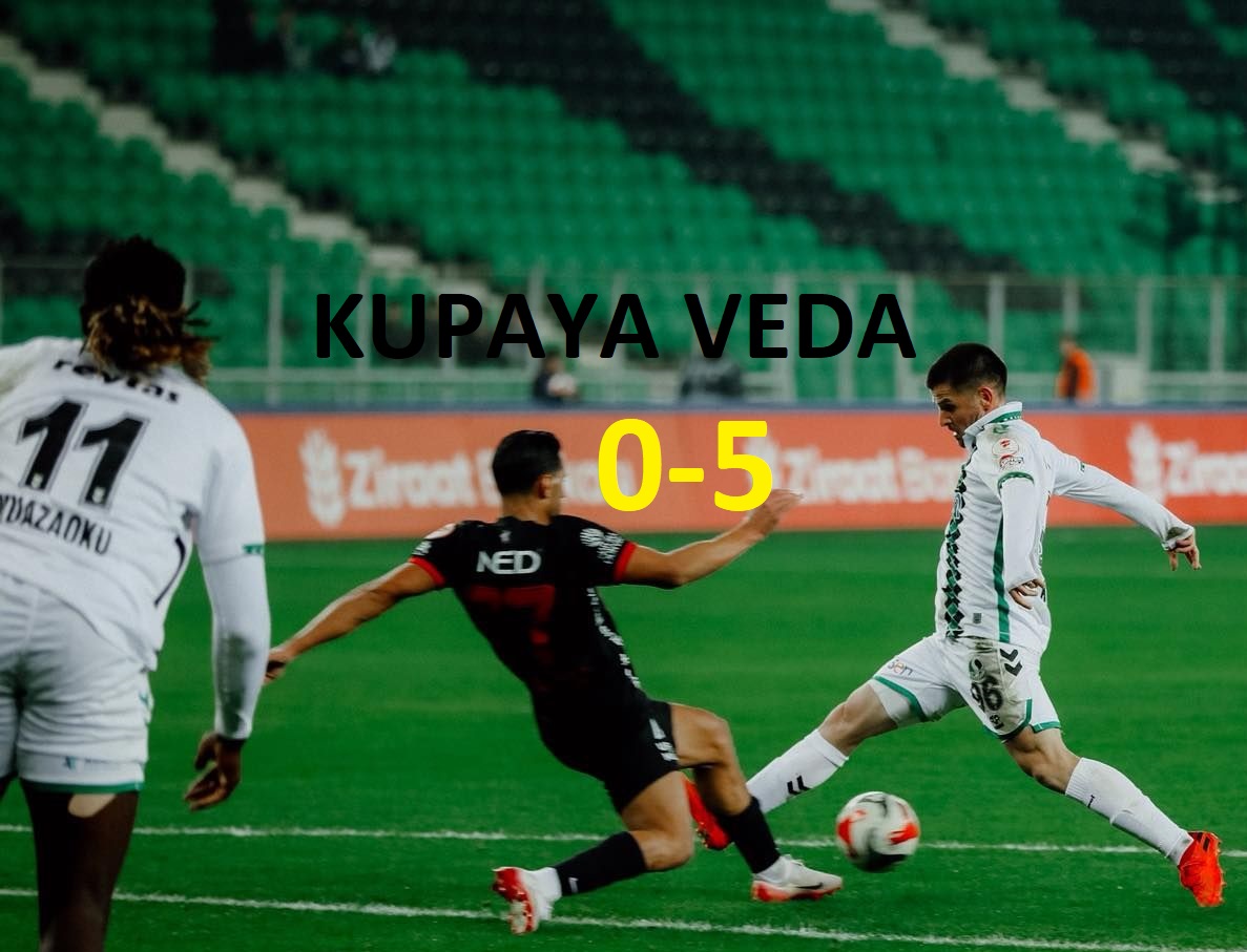 Sakaryaspor kupaya farklı veda etti: 0-5