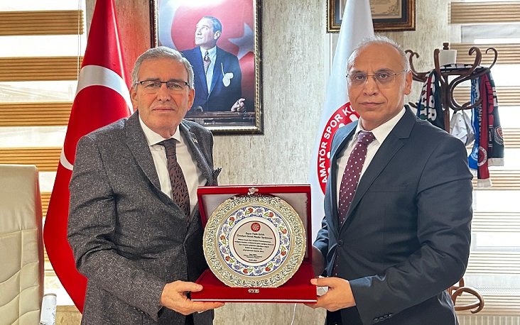 Emniyet Genel Müdür Yardımcısı  Fatih Kaya’dan Sakarya Amatör Spor Kulüpleri Federasyonu’na Ziyaret