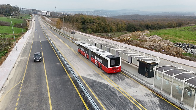 Metrobüs seferleri 8 Aralık Pazartesi günü ile birlikte Korucuk’a uzanıyor