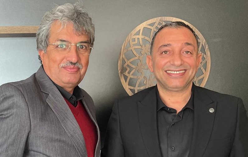 İş İnsanı Mehmet Demir, gazetecileri dernek binasında ağırladı