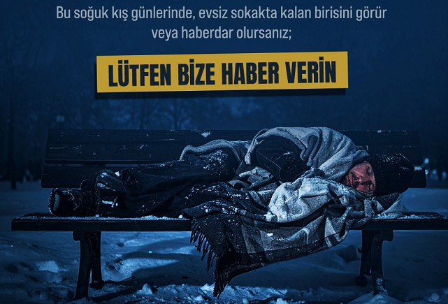 Büyükşehir’den “Sokakta Kimse Kalmasın” çağrısı