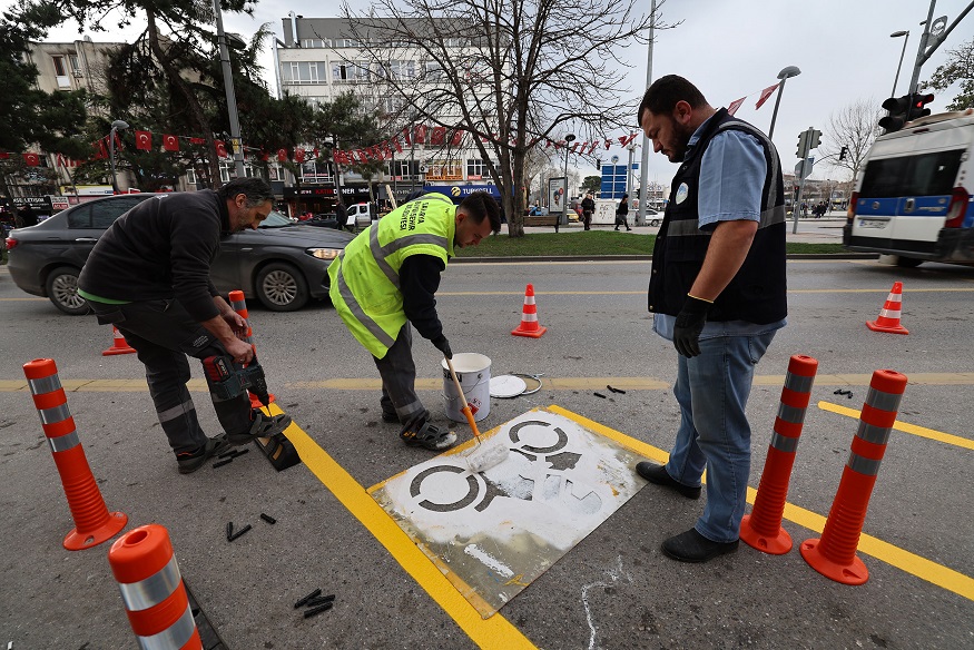 Büyükşehir’den şehir merkezinde motosikletler için düzenli park alanları