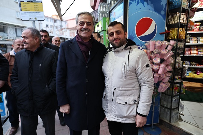 Başkan Yusuf Alemdar bu kez Kaynarca ve Ferizli’deydi