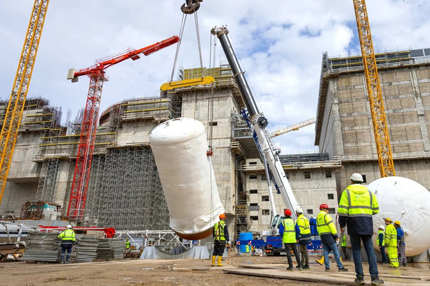 AKKUYU NGS’NİN 2. GÜÇ ÜNİTESİ’NİN REAKTÖR BİNASINDA BİRİNCİL DEVRE EKİPMANLARININ MONTAJI TAMAMLANDI