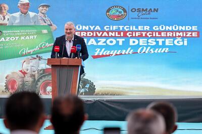 Serdivan’da Çiftçiye Dev Destek: Mazot Dağıtımı Törenle Başladı