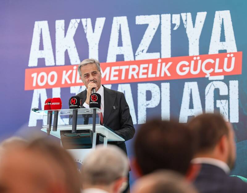 Akyazı’nın geleceğine 1 milyar TL’lik güvence: “Tarihi bir günde ilçemizin su geleceğini güvence altına alıyoruz”