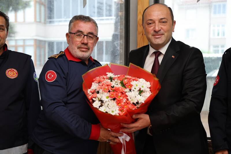 BAŞKAN SELÇUK YILDIZ’DAN İTFAİYE HAFTASI’NDA ANLAMLI ZİYARET