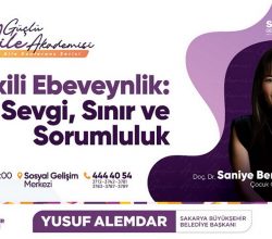 Aile kurumuna güç katmak isteyenler için önemli davet: Sevgi, sınır ve sorumluluğu konuşacaklar