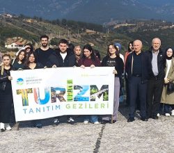 SUBÜ turizm öğrencileri tanıtım gezisinde buluştu
