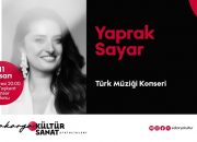 Yaprak Sayar, Ziya Taşkent’te sahne alacak