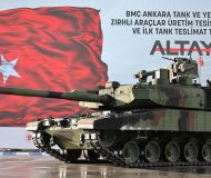 Yeni Altay Tankı’nın seri üretimi, dünyada ilk 5, Avrupa’da ise ilk 3 arasında yer alan BMC Ankara Tank ve Yeni Nesil Zırhlı Araçlar Üretim Tesisi’nde başladı.