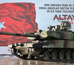 Yeni Altay Tankı’nın seri üretimi, dünyada ilk 5, Avrupa’da ise ilk 3 arasında yer alan BMC Ankara Tank ve Yeni Nesil Zırhlı Araçlar Üretim Tesisi’nde başladı.