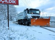 Büyükşehir karla mücadele için göreve hazır: Ekipler teyakkuzda