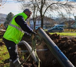 5 kilometrelik yeni hat Söğütlü Yeniköy’ün içme su geleceğinin teminatı olacak
