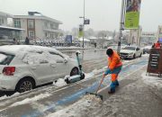 Serdivan’da Kış Mesaisi Karla Mücadele Ekipleri Sahada