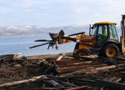 Sapanca Gölü kıyılarındaki kaçak yapılar kaldırılıyor