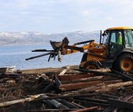 Sapanca Gölü kıyılarındaki kaçak yapılar kaldırılıyor