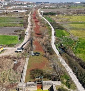 Çark Deresi’nin 5 kilometrelik güzergâhı titizlikle temizleniyor