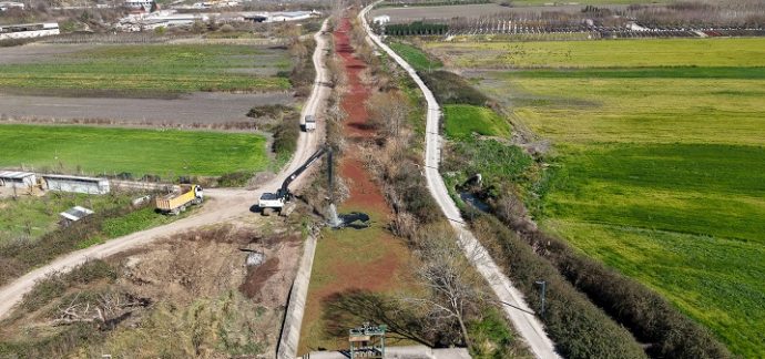 Çark Deresi’nin 5 kilometrelik güzergâhı titizlikle temizleniyor