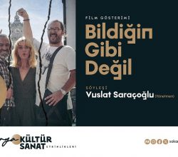 OSM’de film ve söyleşi buluşması: “Bildiğin Gibi Değil”