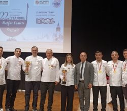 ESBAŞ AŞÇILARI ULUSLARARASI YARIŞMADAN ALTIN ÜNVANLARLA DÖNDÜ