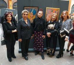 Anadolu Medeniyetleri Müzesinde 43 sanatçının çalışmaları sergilendi