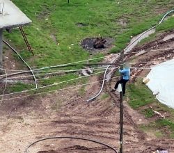 Dronu Görünce Kaçak Hatları İptal Etti