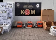 Polisten iki ilçede uyuşturucu ve kaçakçılık operasyonu: 4 gözaltı