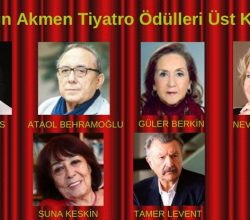 ÜSTÜN AKMEN TİYATRO ÖDÜLLERİ SEÇİCİ KURULU, 2024-2025 SEZONUNDA YARIŞACAK OLAN İLK 5 ADAYLIKLARI AÇIKLADI….