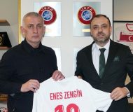 Enes Zengin, TFF Başkanı Hacıosmanoğlu’nu Ziyaret Etti