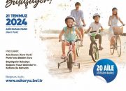 Aileler Büyükşehirle bisiklet turuna çıkıyor